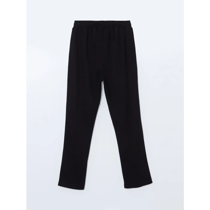 LCWAIKIKI Classic Siyah Beli Lastikli Kadın Eşofman Altı