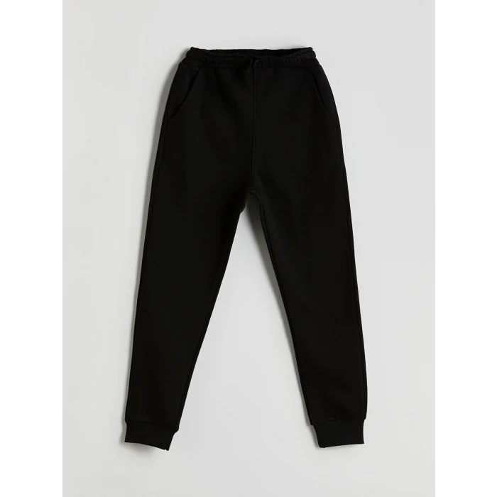 LCW Kids Yeşil Bisiklet Yaka Kaplan Baskılı Erkek Çocuk Eşofman Takımı