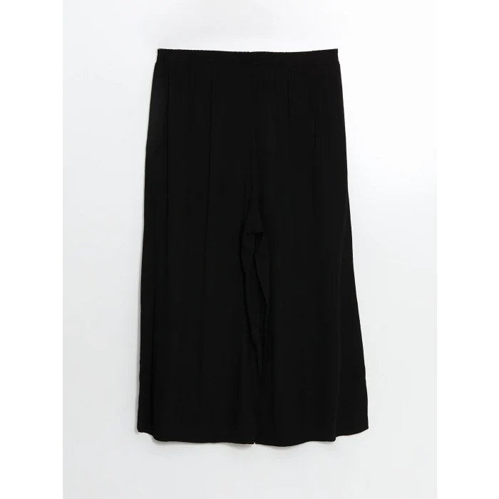 LCWAIKIKI Classic Siyah Beli Lastikli Kadın Kapri