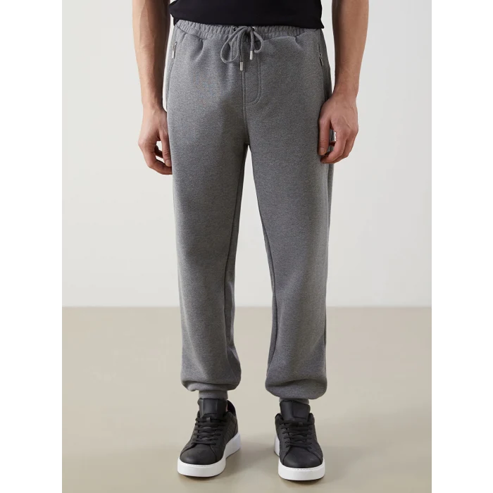 LCWAIKIKI Classic Gri Rahat Kalıp Erkek Jogger Eşofman Altı