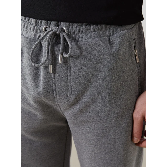 LCWAIKIKI Classic Gri Rahat Kalıp Erkek Jogger Eşofman Altı