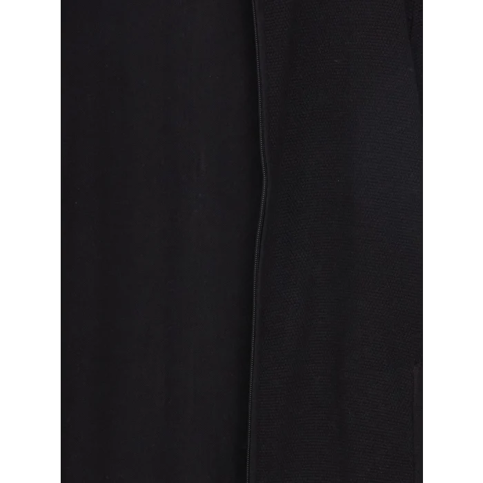 LCWAIKIKI Classic Siyah Standart Kalıp Dik Yaka Erkek Triko Hırka