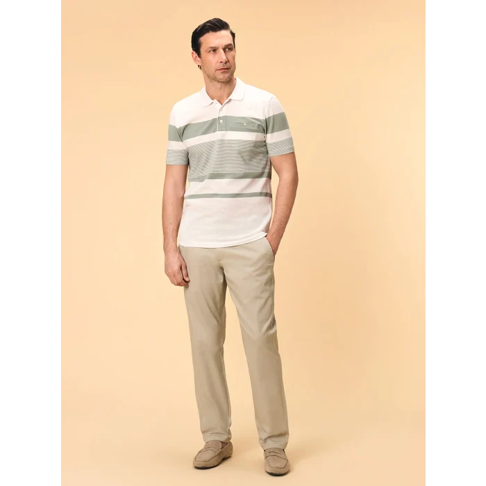 LCWAIKIKI Classic Bej Standart Kalıp Erkek Chino Pantolon