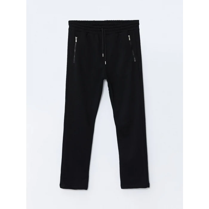 LCWAIKIKI Classic Siyah Standart Kalıp Erkek Eşofman Altı