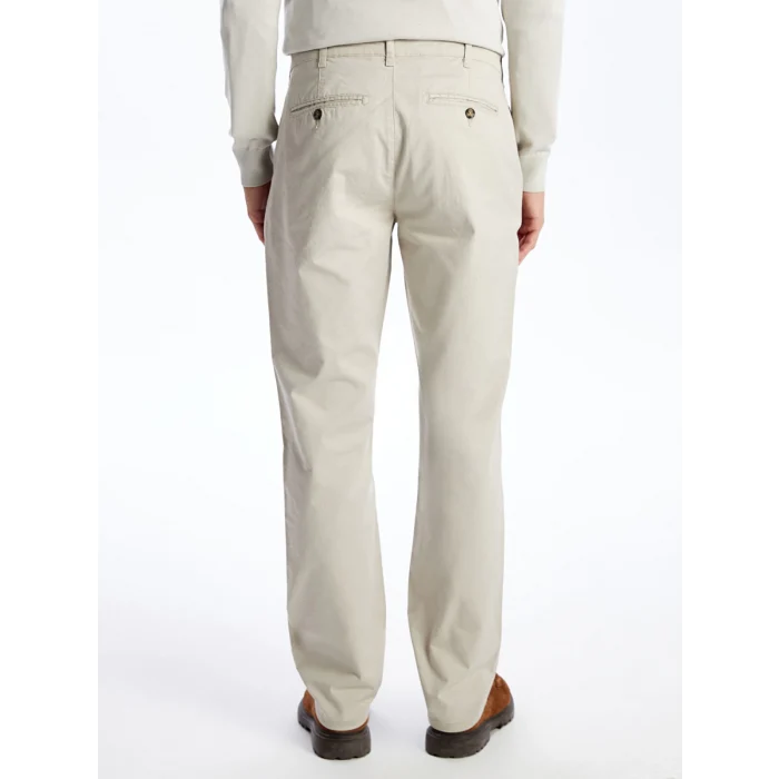 LCWAIKIKI Classic Bej Standart Kalıp Erkek Chino Pantolon