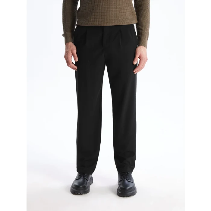 LCW Vision Siyah Standart Kalıp Erkek Pantolon