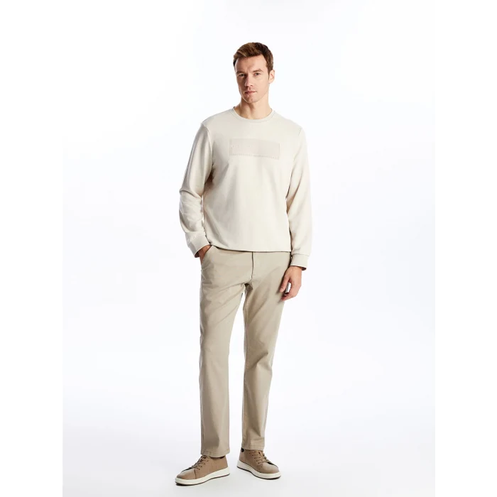 LCWAIKIKI Classic Bej Standart Kalıp Erkek Chino Pantolon