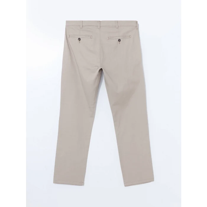 LCWAIKIKI Classic Bej Standart Kalıp Erkek Chino Pantolon