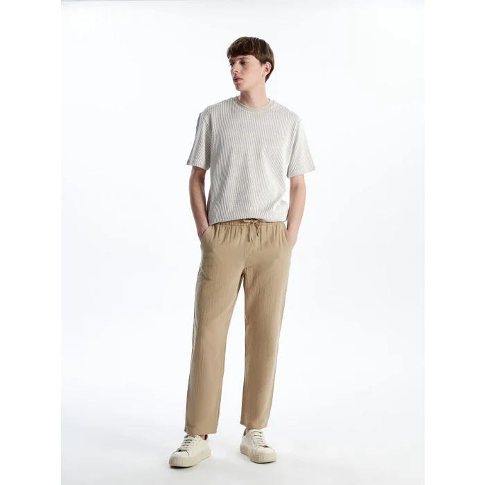 LCW Vision Bej Standart Kalıp Erkek Pantolon