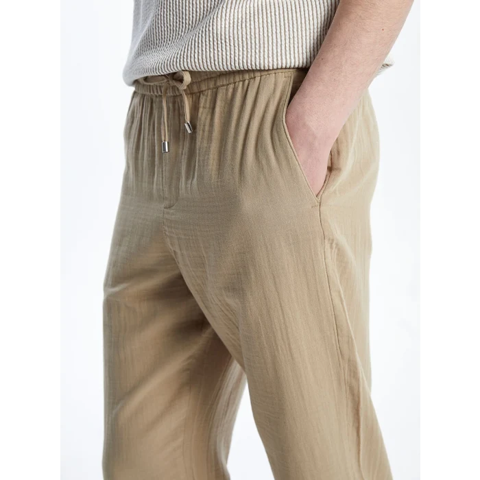 LCW Vision Bej Standart Kalıp Erkek Pantolon