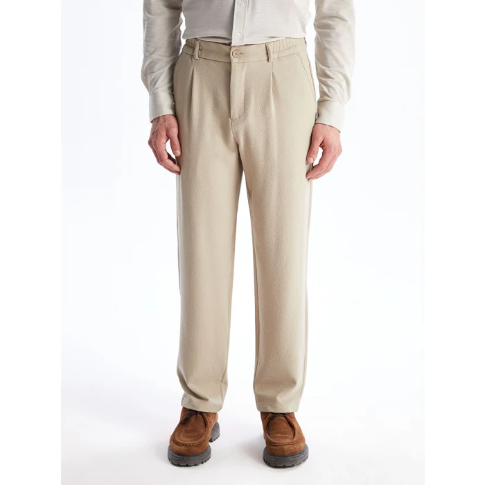 LCW Vision Bej Standart Kalıp Erkek Pantolon