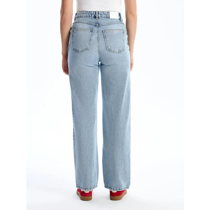 XSIDE Mavi Wideleg Kadın Jean Pantolon