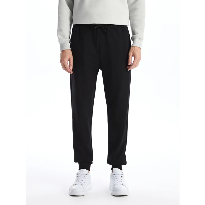 LCWAIKIKI Classic Siyah Standart Kalıp Erkek Eşofman Altı