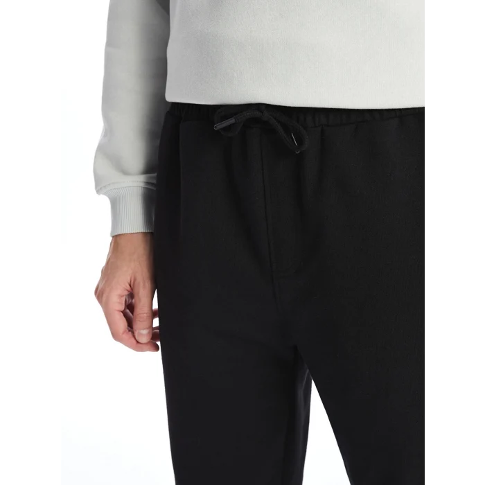 LCWAIKIKI Classic Siyah Standart Kalıp Erkek Eşofman Altı