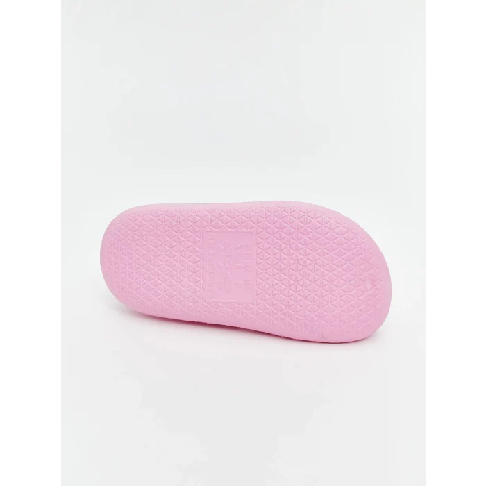 LCW STEPS Pembe Baskılı Üstü ışıklı Kız Çocuk Plaj Sandaleti