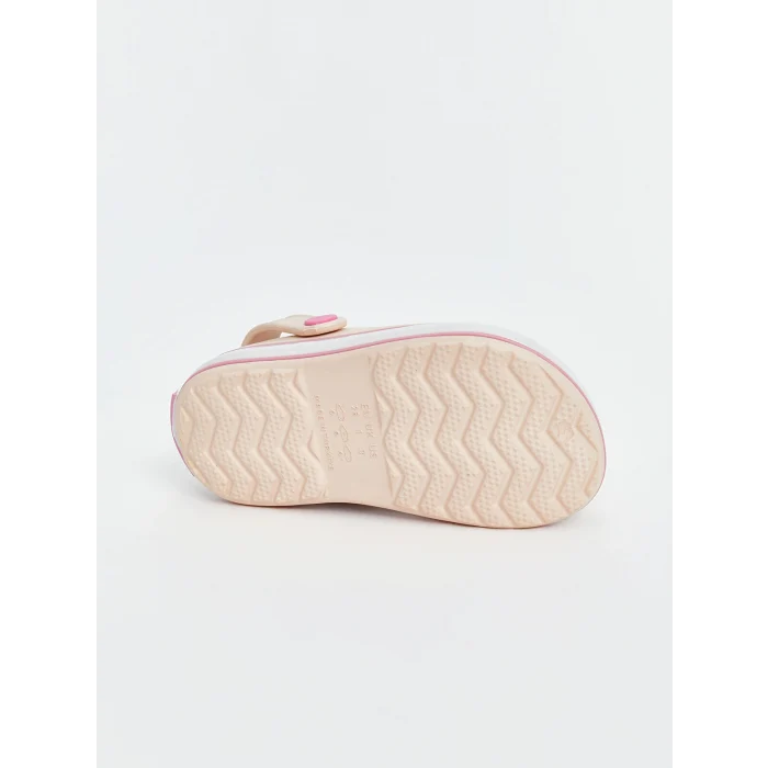 LCW STEPS Pembe Baskılı Tabanı Işıklı Kız Çocuk Plaj Sandaleti