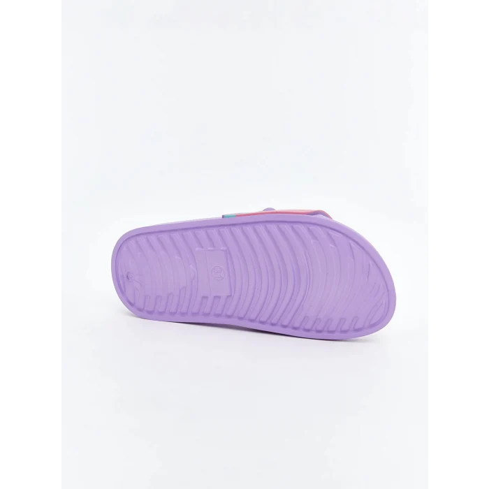 LCW STEPS Lila Tek Bantlı Pop It Terlik