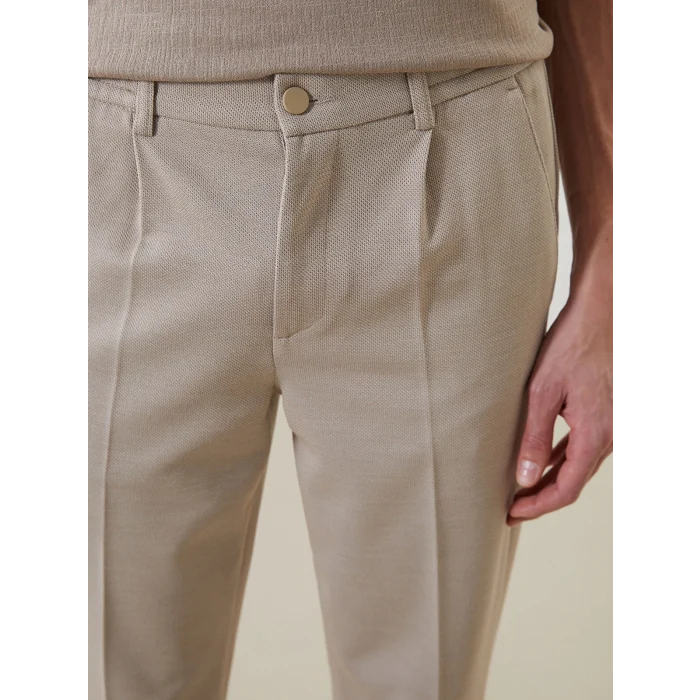 SOUTHBLUE Bej Standart Kalıp Erkek Pantolon