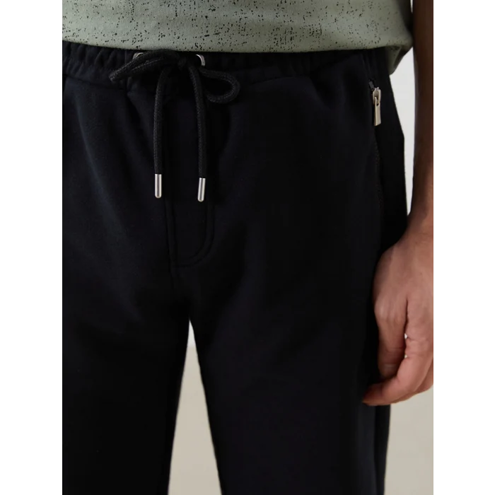 LCWAIKIKI Classic Siyah Rahat Kalıp Erkek Jogger Eşofman Altı