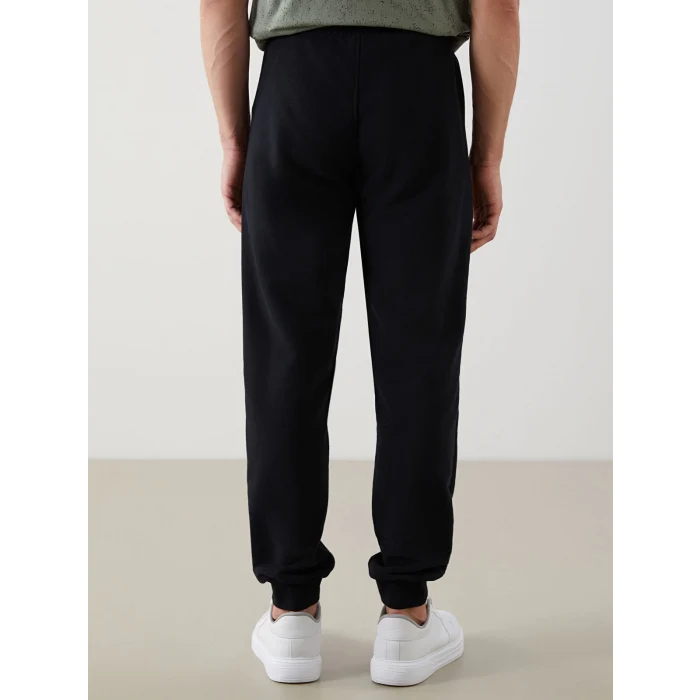 LCWAIKIKI Classic Siyah Rahat Kalıp Erkek Jogger Eşofman Altı