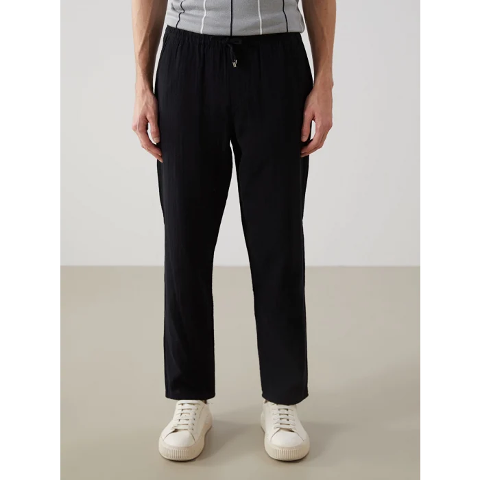 LCW Vision Siyah Standart Kalıp Erkek Pantolon