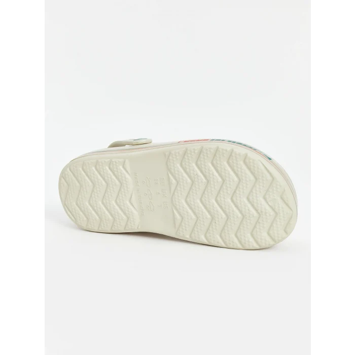 LCW STEPS Bej Baskılı Erkek Çocuk Plaj Sandaleti