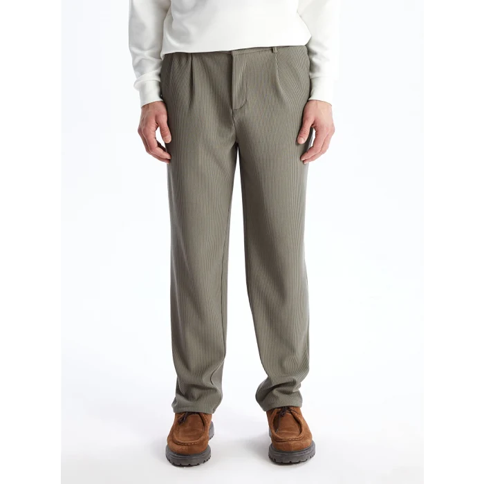 LCW Vision Bej Slim Fit Erkek Pantolon