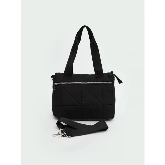 LCW ACCESSORIES Siyah Çıkarılabilir Askılı Kadın Omuz Çantası