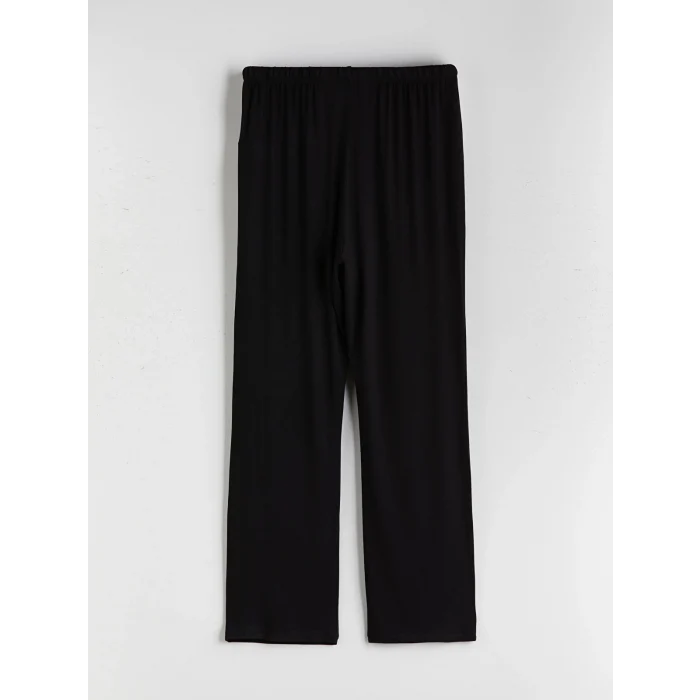 LCW DREAM Siyah V Yaka Kadın Pijama Takım