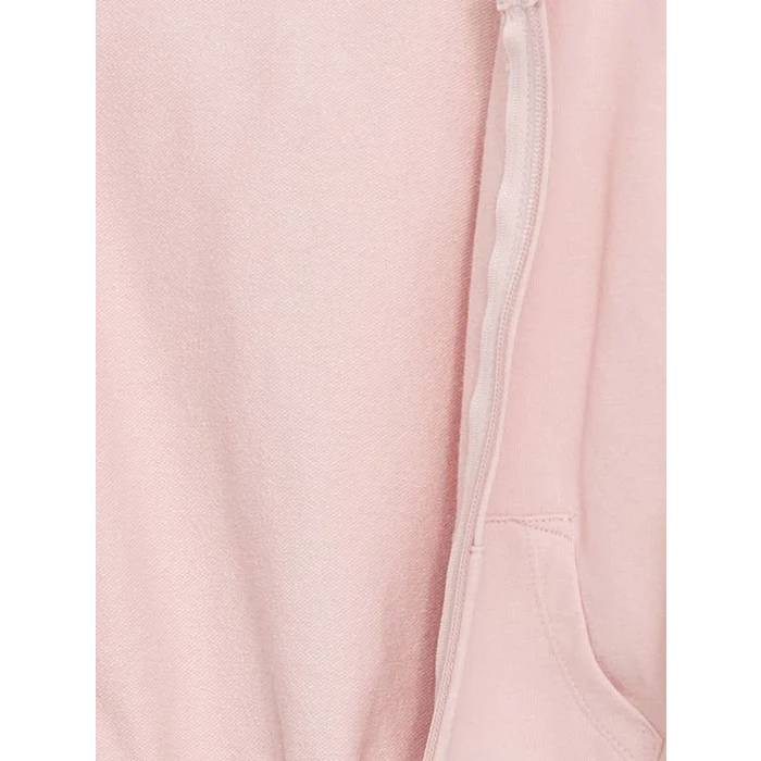 LCW Kids Pembe Kapüşonlu Kız Bebek Fermuarlı Sweatshirt