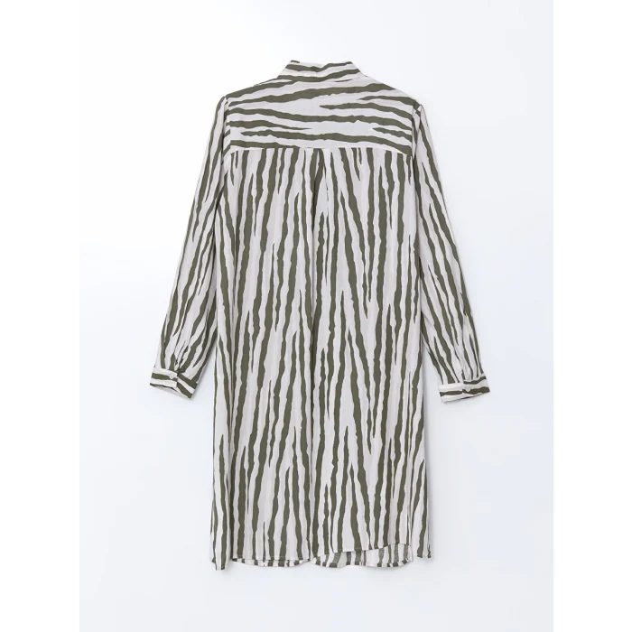 LCW Grace Haki Desenli Kadın Gömlek Tunik