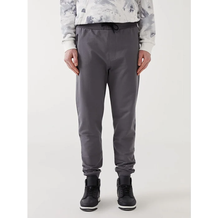 XSIDE Gri Standart Kalıp Erkek Jogger Eşofman Altı