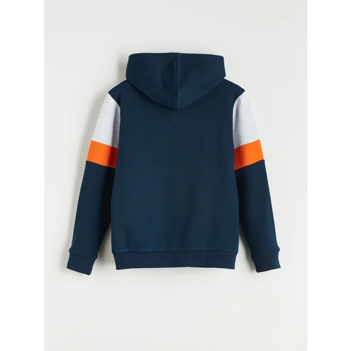 LCW Kids Lacivert Kapüşonlu Erkek Çocuk Eşofman Takım