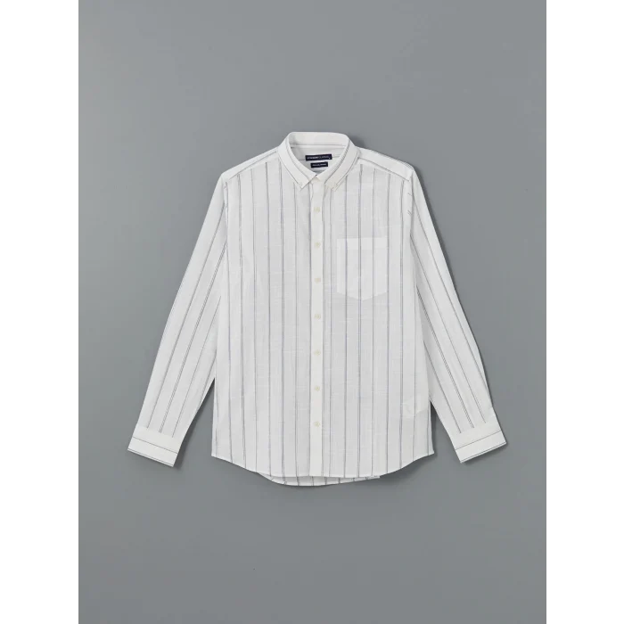 LCWAIKIKI Classic Beyaz Regular Fit Poplin Erkek Gömlek