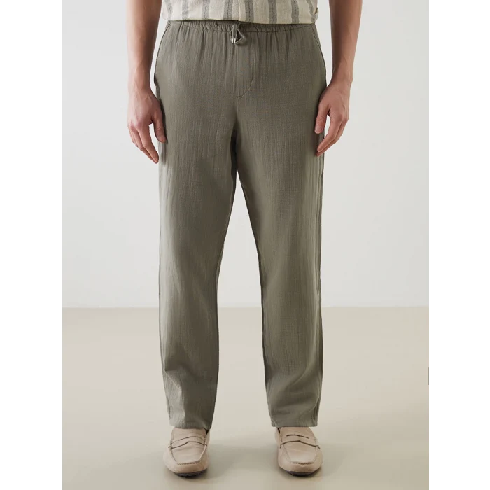 LCW Vision Yeşil Standart Kalıp Erkek Pantolon