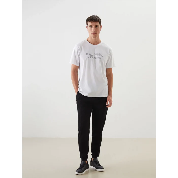 LCWAIKIKI Classic Siyah Standart Kalıp Erkek Jogger Eşofman Altı