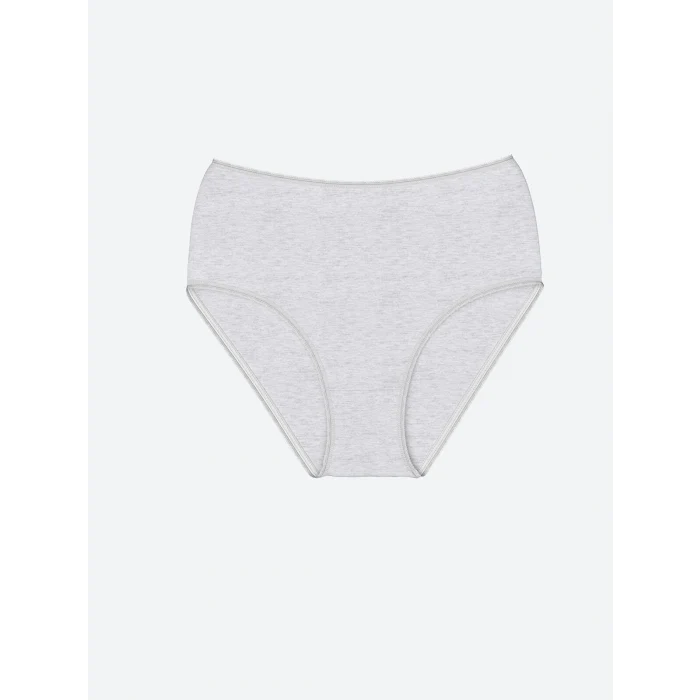 LCW DREAM Beyaz Düz Klasik Külot 3lü Paket