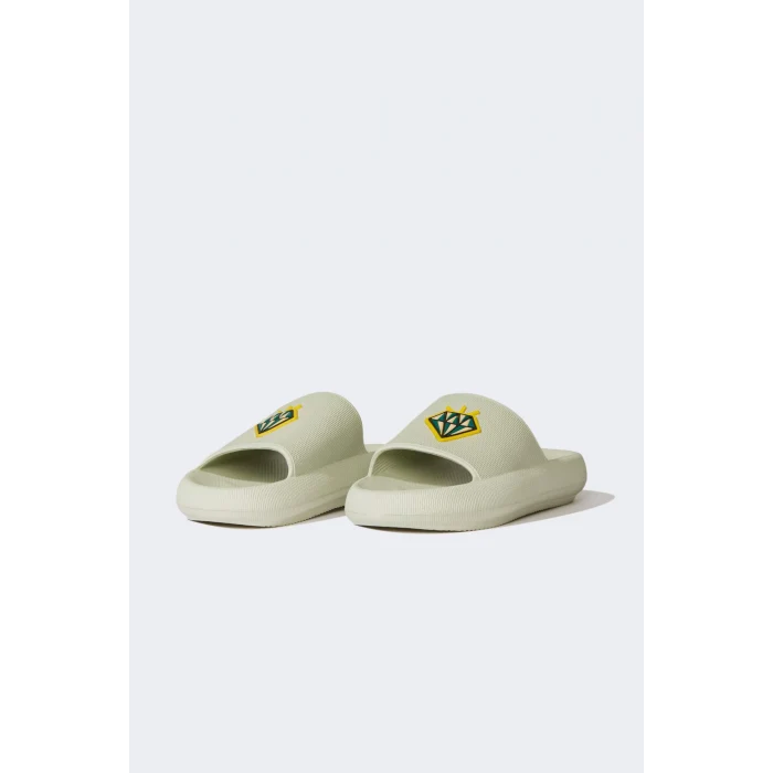 Defacto C6171 Turkuaz Kadın Yüksek Taban Plastik Terlik