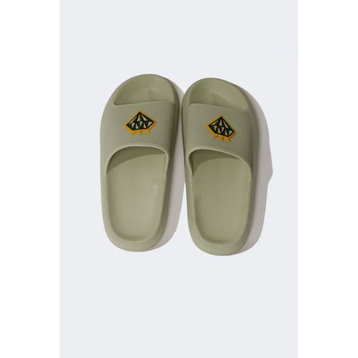 Defacto C6171 Turkuaz Kadın Yüksek Taban Plastik Terlik