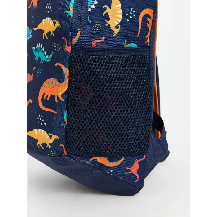 LCW ACCESSORIES Karişik Dinozor Baskılı Erkek Çocuk Sırt Çantası