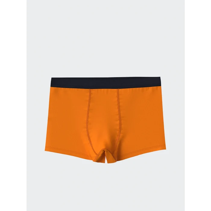 LCW Kids Gri Baskılı Erkek Çocuk Boxer 3lü