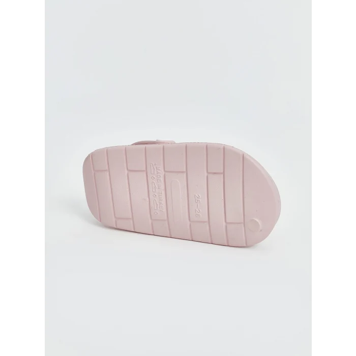 LCW STEPS Pembe Baskılı Kız Çocuk Plaj Sandaleti