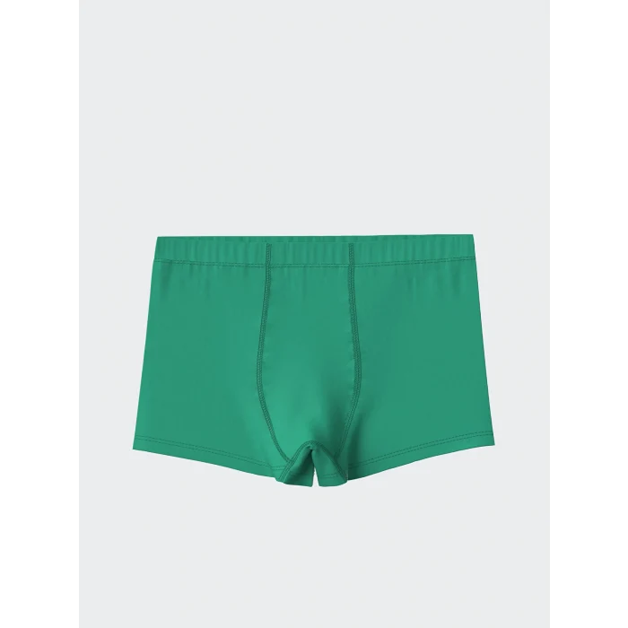 LCW Kids Gri Baskılı Erkek Çocuk Boxer 3lü