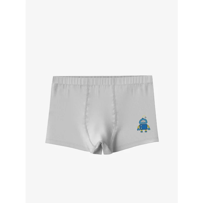 LCW Kids Lacivert Penye Erkek Çocuk Boxer 3lü