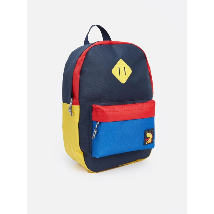 LCW ACCESSORIES Lacivert Renk Bloklu Erkek Çocuk Sırt Çantası