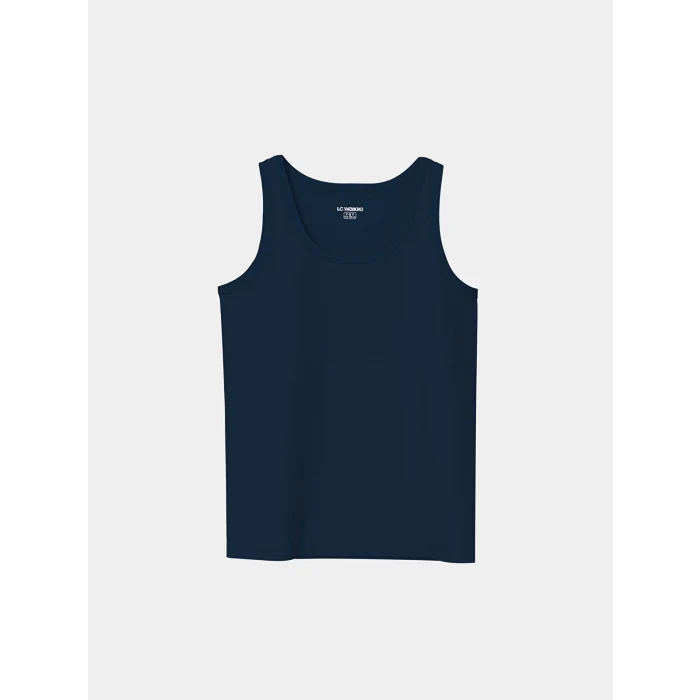 LCW Kids Beyaz Bisiklet Yaka Erkek Çocuk Atlet 2li