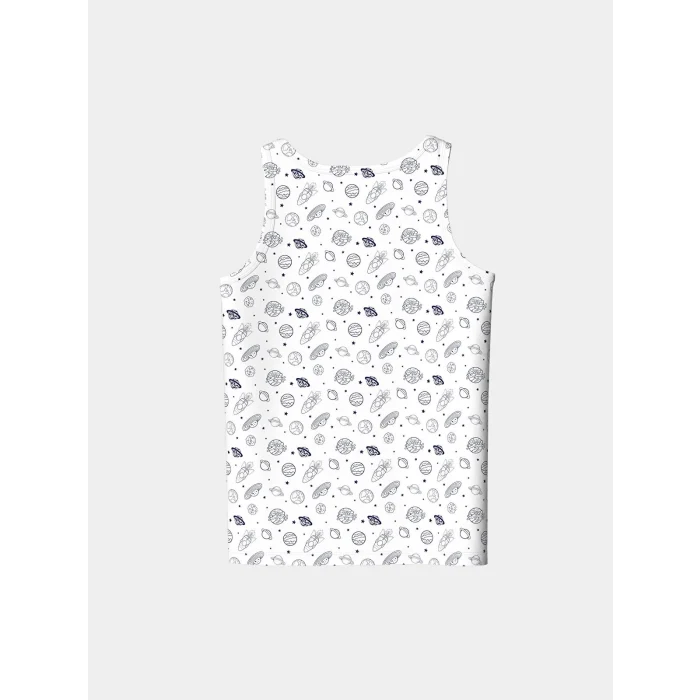 LCW Kids Beyaz Bisiklet Yaka Erkek Çocuk Atlet 2li