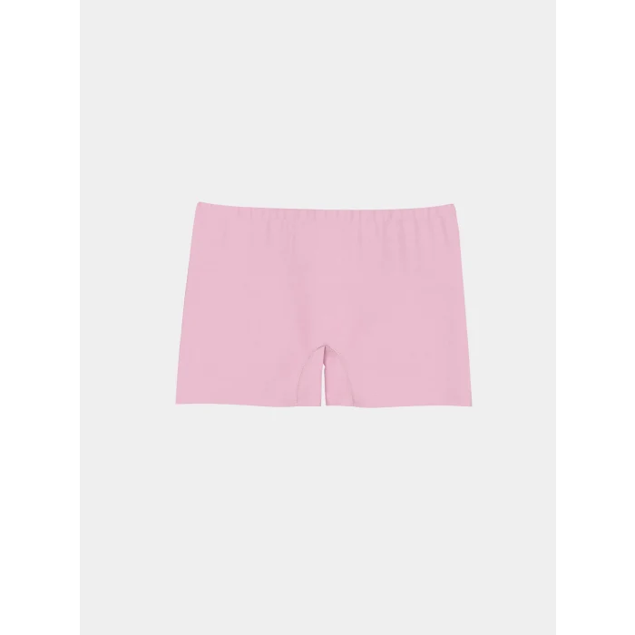 LCW Kids Beyaz Baskılı Kız Çocuk Boxer 3lü