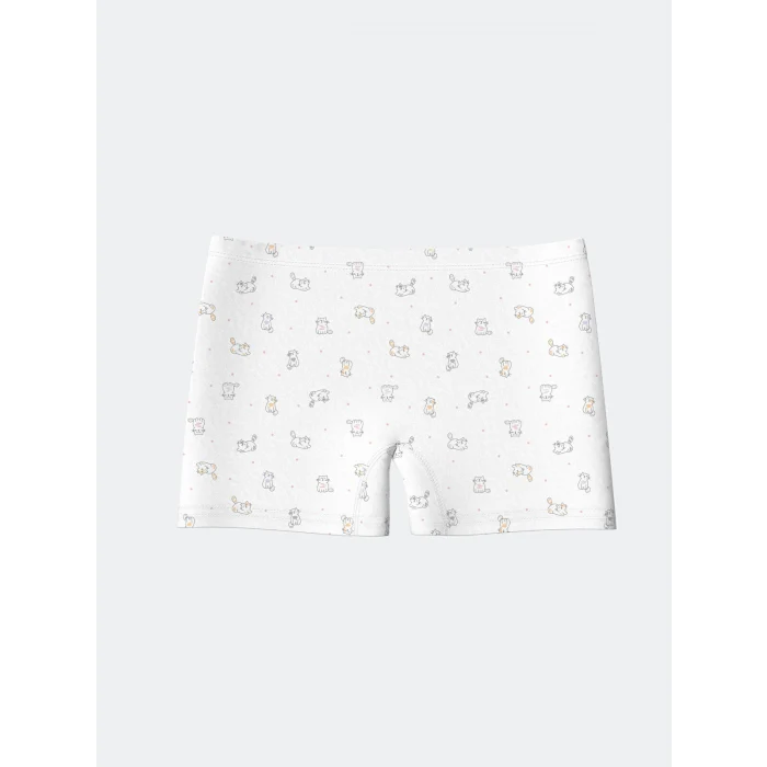 LCW Kids Pembe Baskılı Kız Çocuk Boxer 3lü