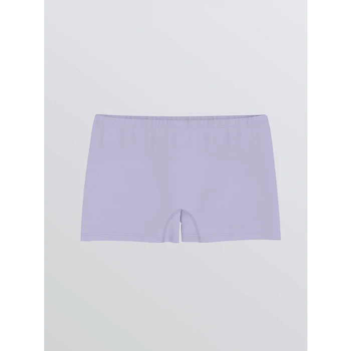 LCW Kids Beyaz Baskılı Kız Çocuk Boxer 3lü